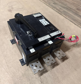 Square D PXF362500GZ Circuit Breaker 2500A 3P 600V Electronic Trip 2500 Amp Used