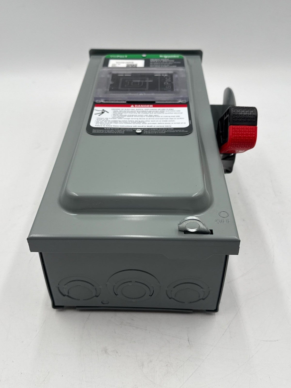 Square D VH361NRB Safety Disconnect Switch 30A 3P 600V Indoor Encl 30 Amp 3 Pole New