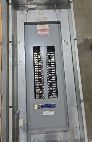 Square D NQOD442L400 Panelboard 400 Amp 208Y/120V 3PH 4W MLO Panel 400A 42 Cir Used