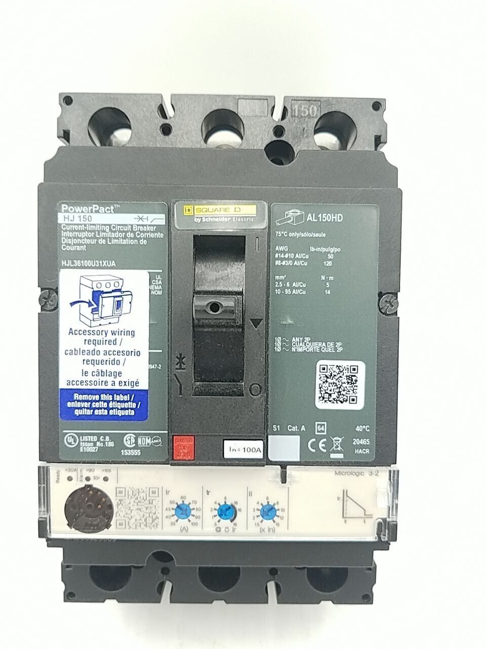 AMP HJL36100U31XUA New