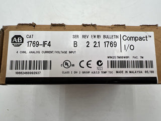 Allen Bradley 1769-IF4 New
