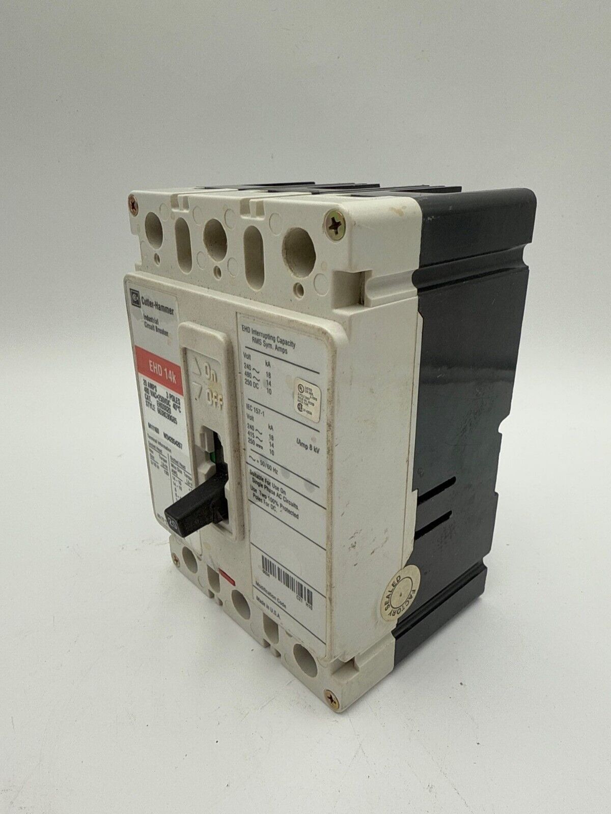 Cutler-Hammer EHD3020 Used