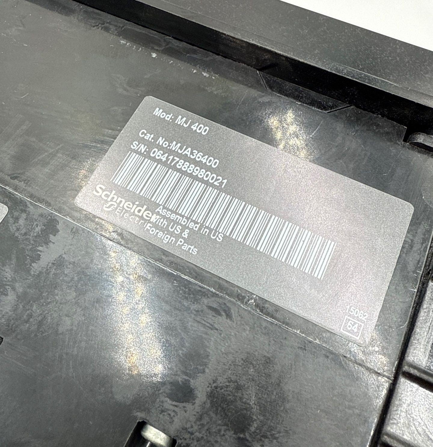 Square D MJA36400 I-Line Circuit Breaker 400A 3P 600V 3PH MJA 400 Amp 3 Pole CHIP Used