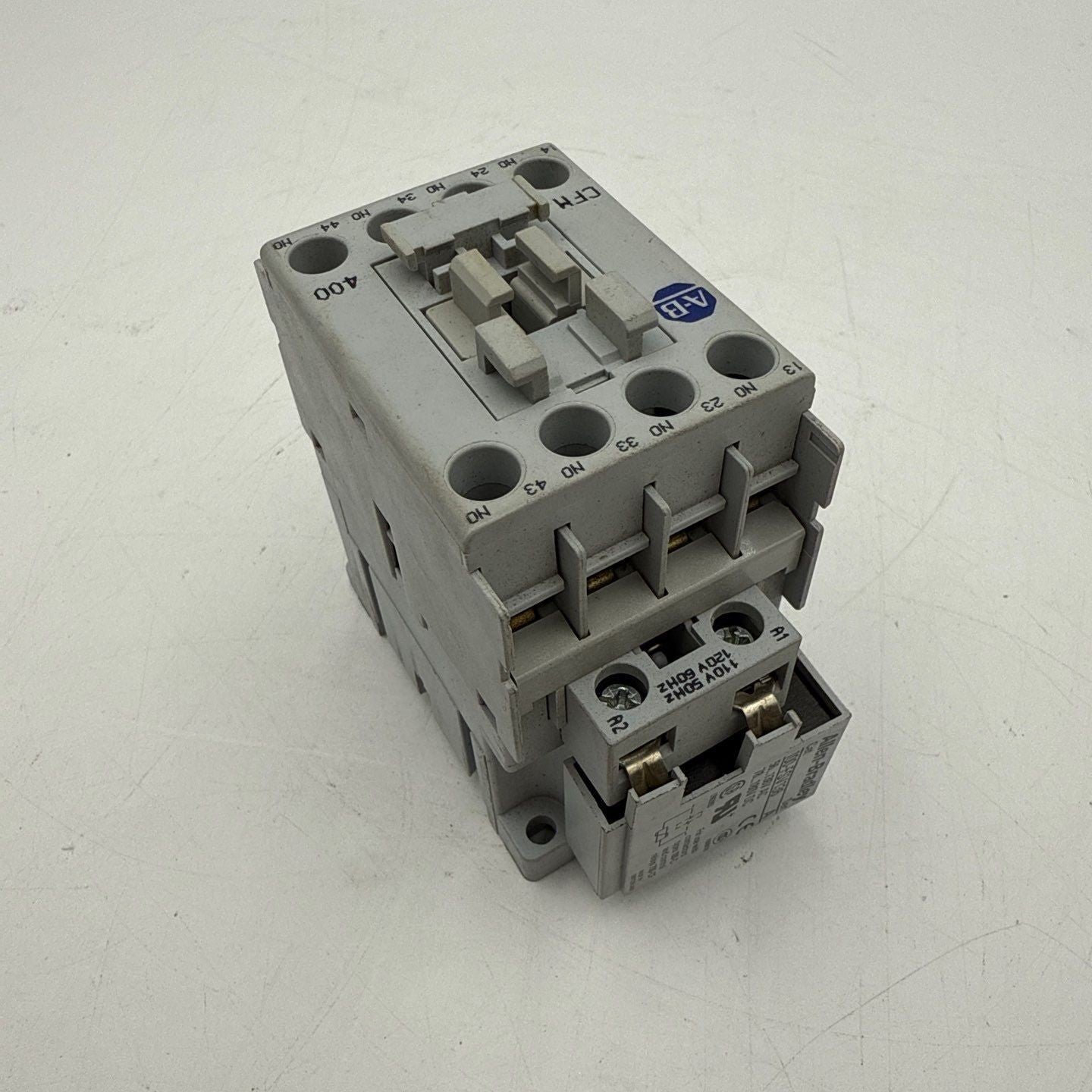 Allen Bradley 700-CFM400D Contactor 30A 3P 600V Coil 110/120V 700-CFM400 Used