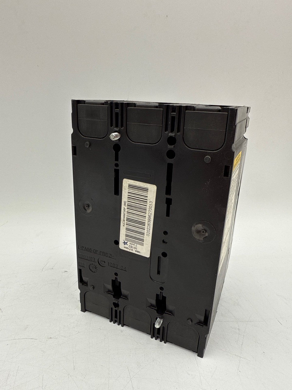 Square D HJL36100M73 Circuit Breaker 100A 3P 600V 3PH HJL 100 Amp 3 Pole Used