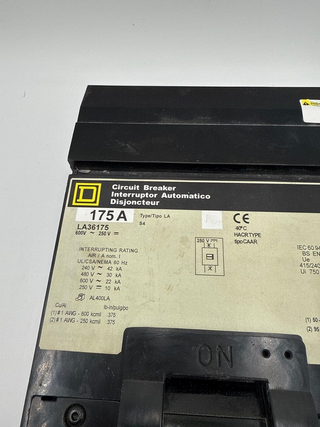 Square D LA36175 Used