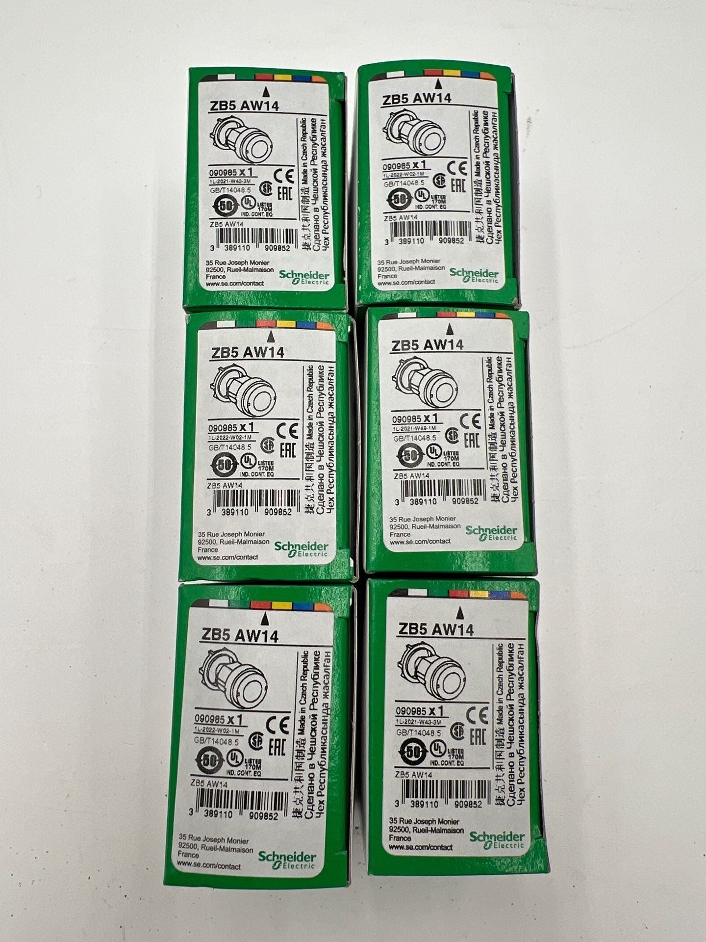 Square D ZB5AW14 New