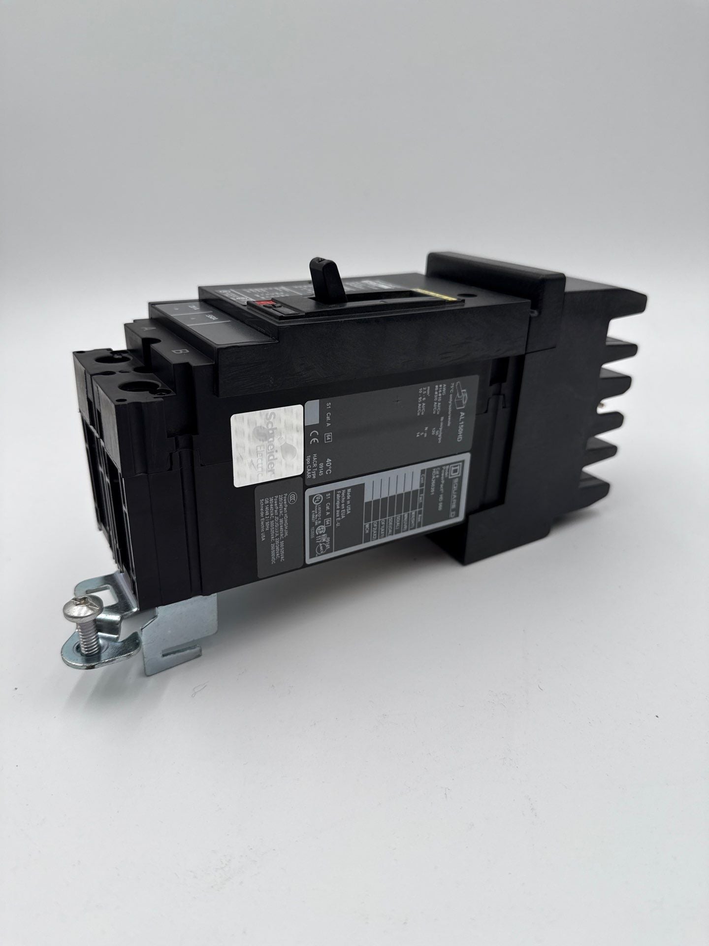 Square D HDA260201 I-Line Circuit Breaker 20A 2P 600V HDA AB Phase 20 Amp Used