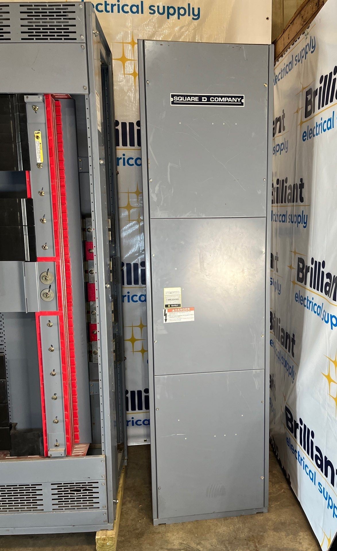 Square D QED Switchboard 1600A 480/277V 3PH 4W MCB PXF361600G LSIG Ground Fault Used