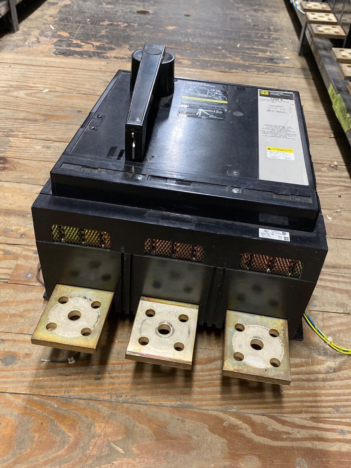 Square D PAF361200DC1625 Used