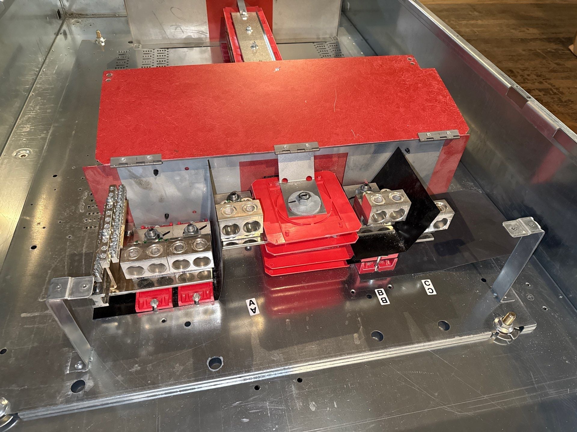 Square D HCP Panelboard 800A 480/277V 3PH 4W 800 Amp Panel MLO 42 Cir HC4268DB Used