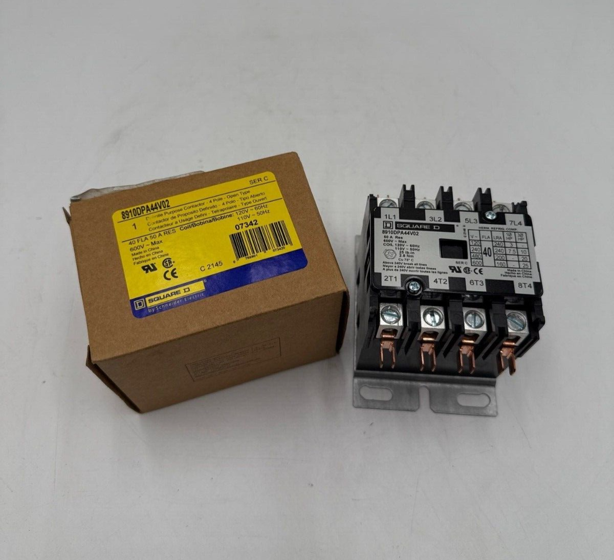 Square D 8910DPA44V02 New