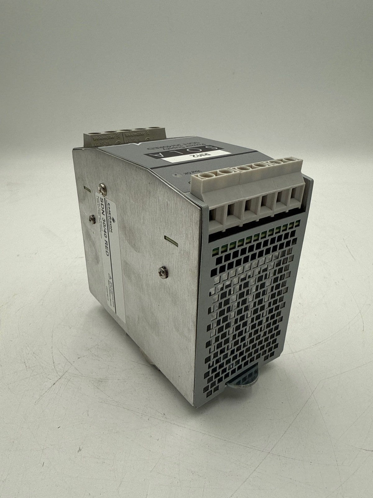 SOLA SDN 30/40RED Power Supply 24VDC 40A Green LED Indicator DIN Rail 1 Output Used