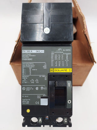 Square D FH26100AC New