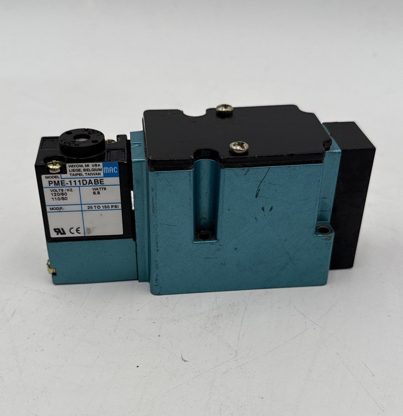 MAC 6211C-000-PM-111DA Solenoid Valve 4-WAY PME-111DABE 110/120 VAC New