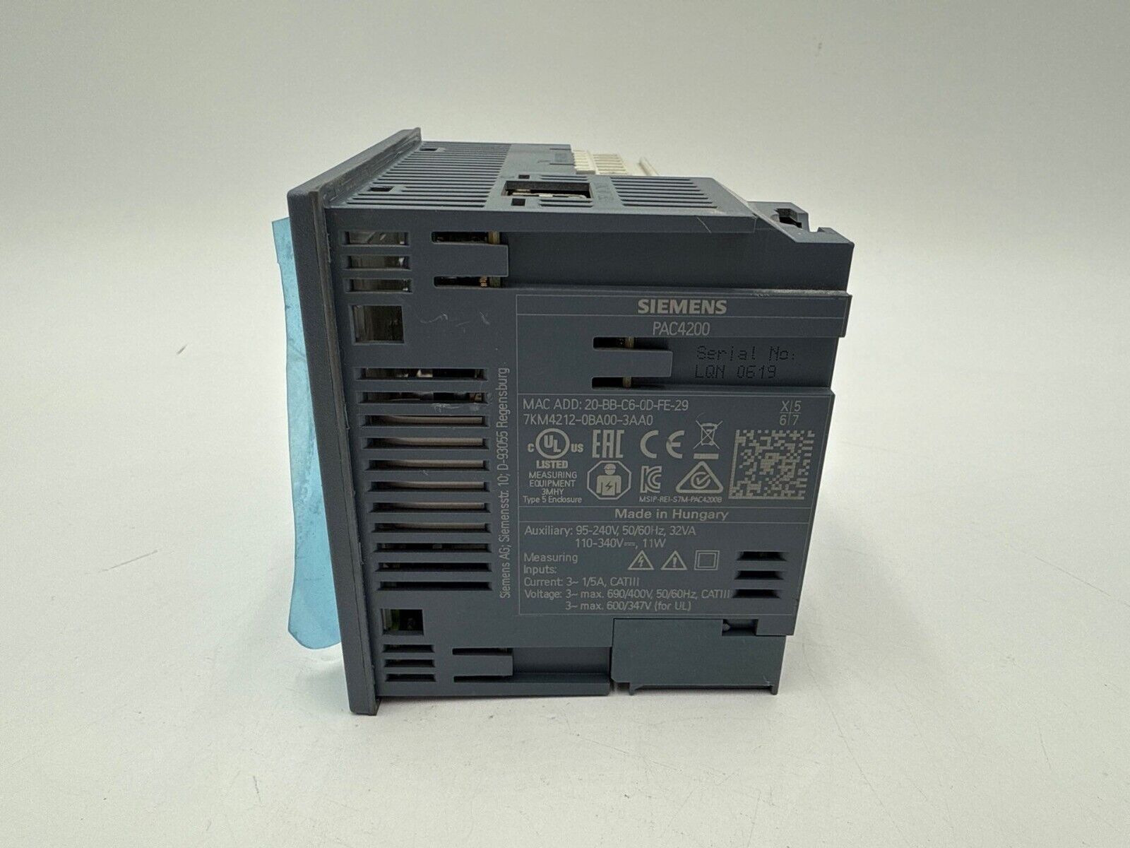 Siemens 7KM4212-0BA00-3AA0 Used