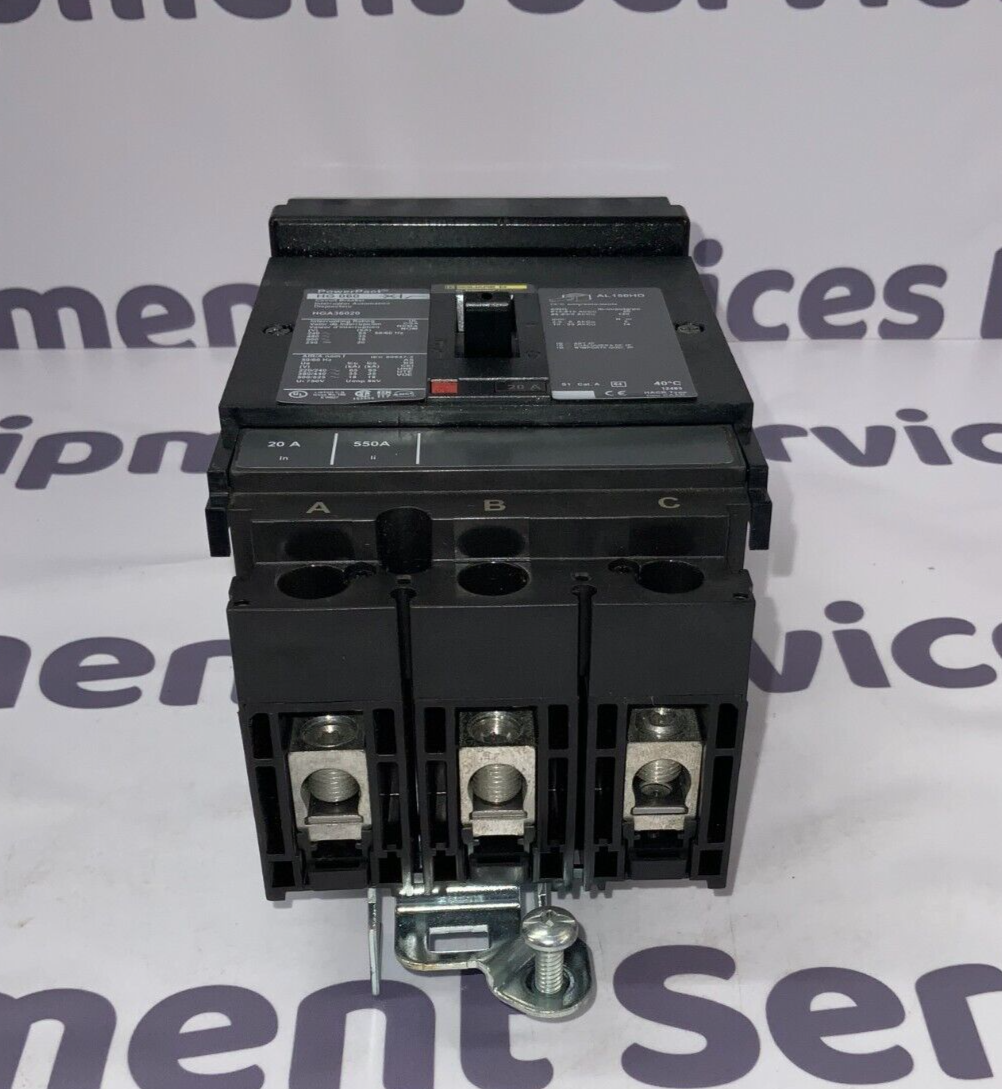 Square D HGA36020 New