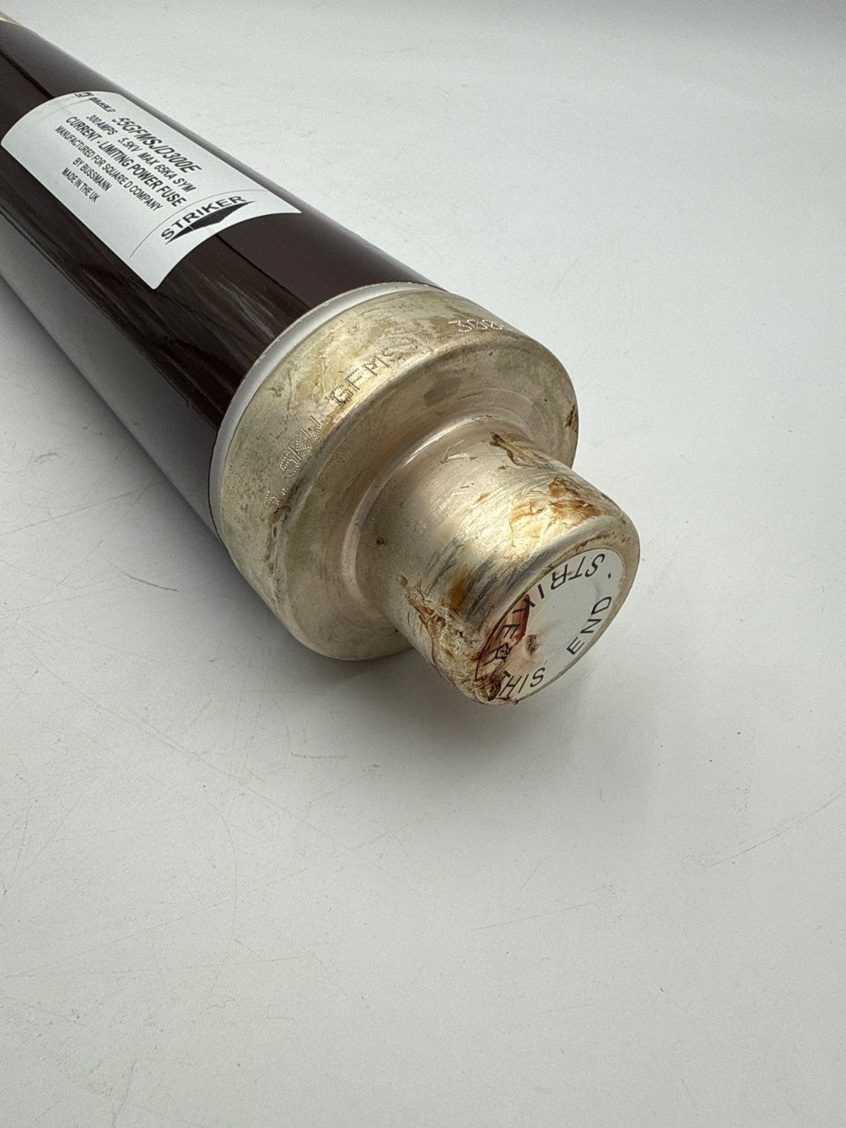 Square D 55GFMSJD300E Current Limiting Power Fuse 300A 5.5kV 65kA E Rated 300Amp New