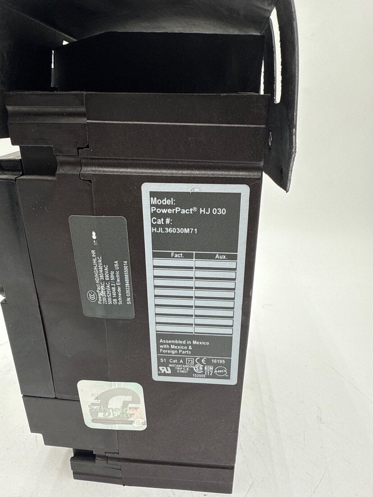 Square D HJL36030M71 Used