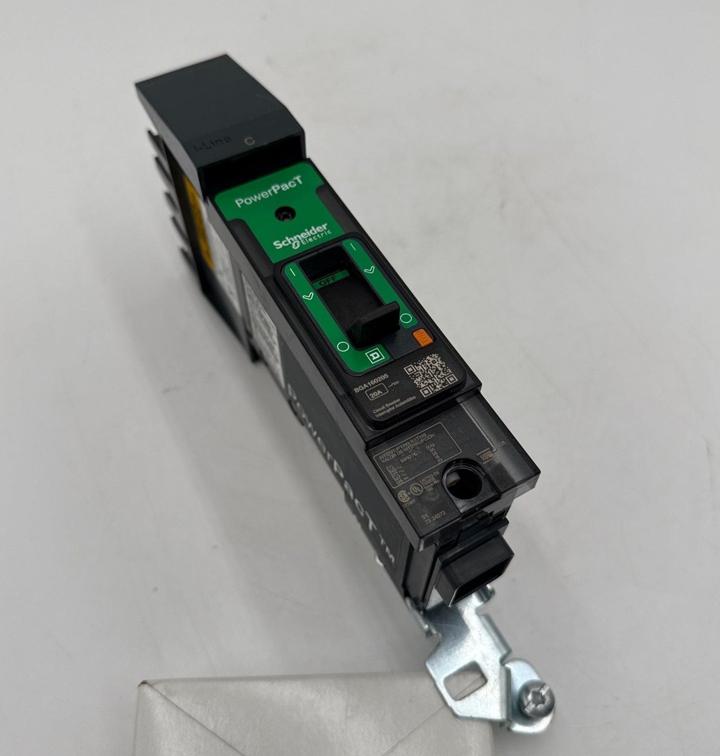 Square D BGA160205 I-Line Circuit Breaker 20A 1P 277V Powerpact 20 Amp New