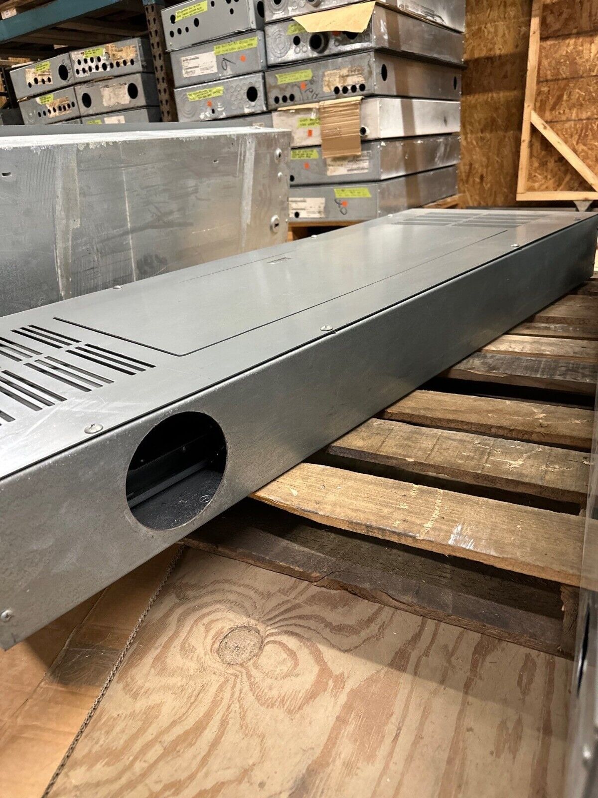 Square D NQOD442L400 Panelboard 400A 208Y/120V 3PH 4W Indoor Encl 42 Circuit MLO P470 Used