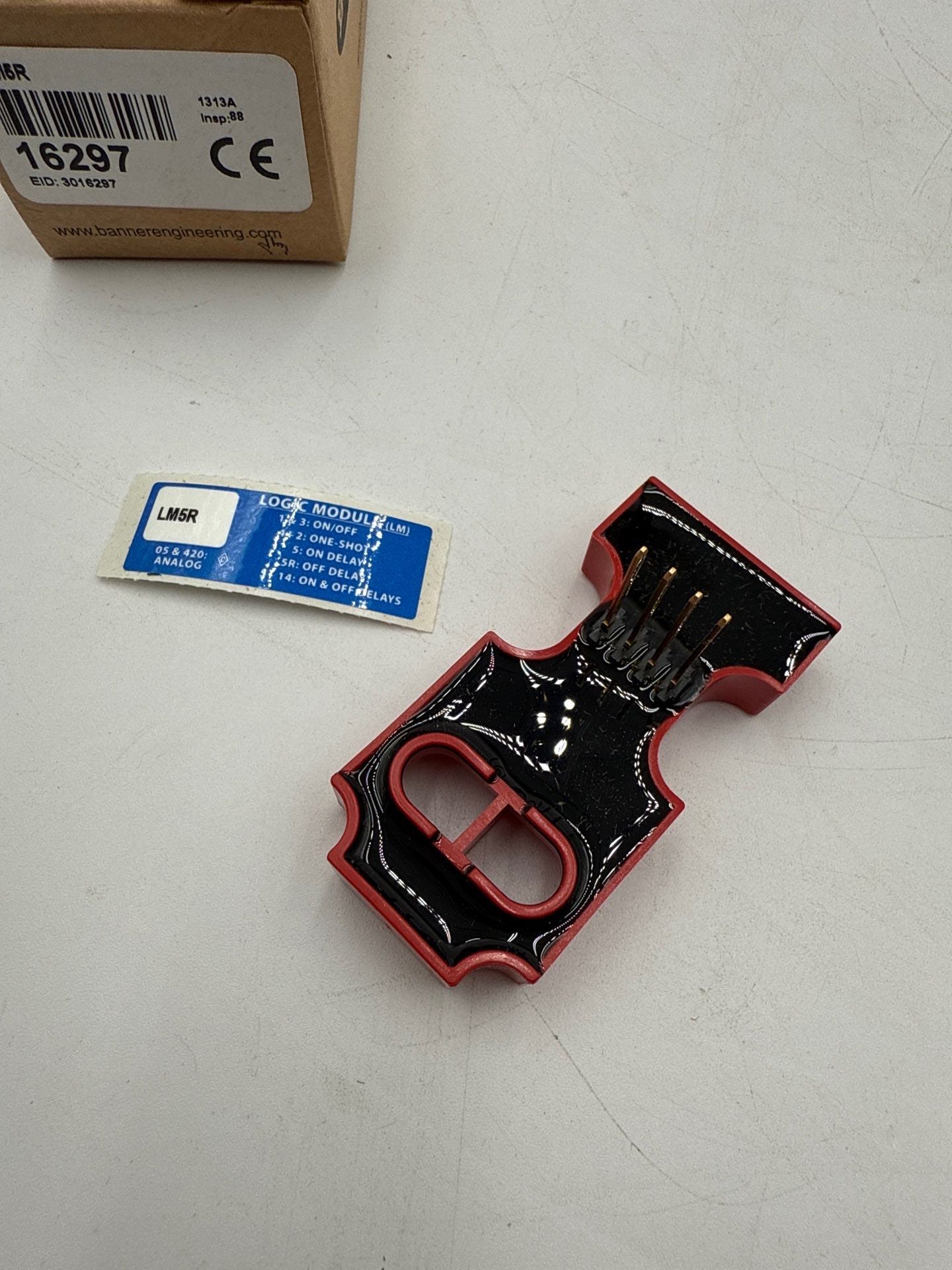 Banner Engineering LM5R 16297 Logic Module New