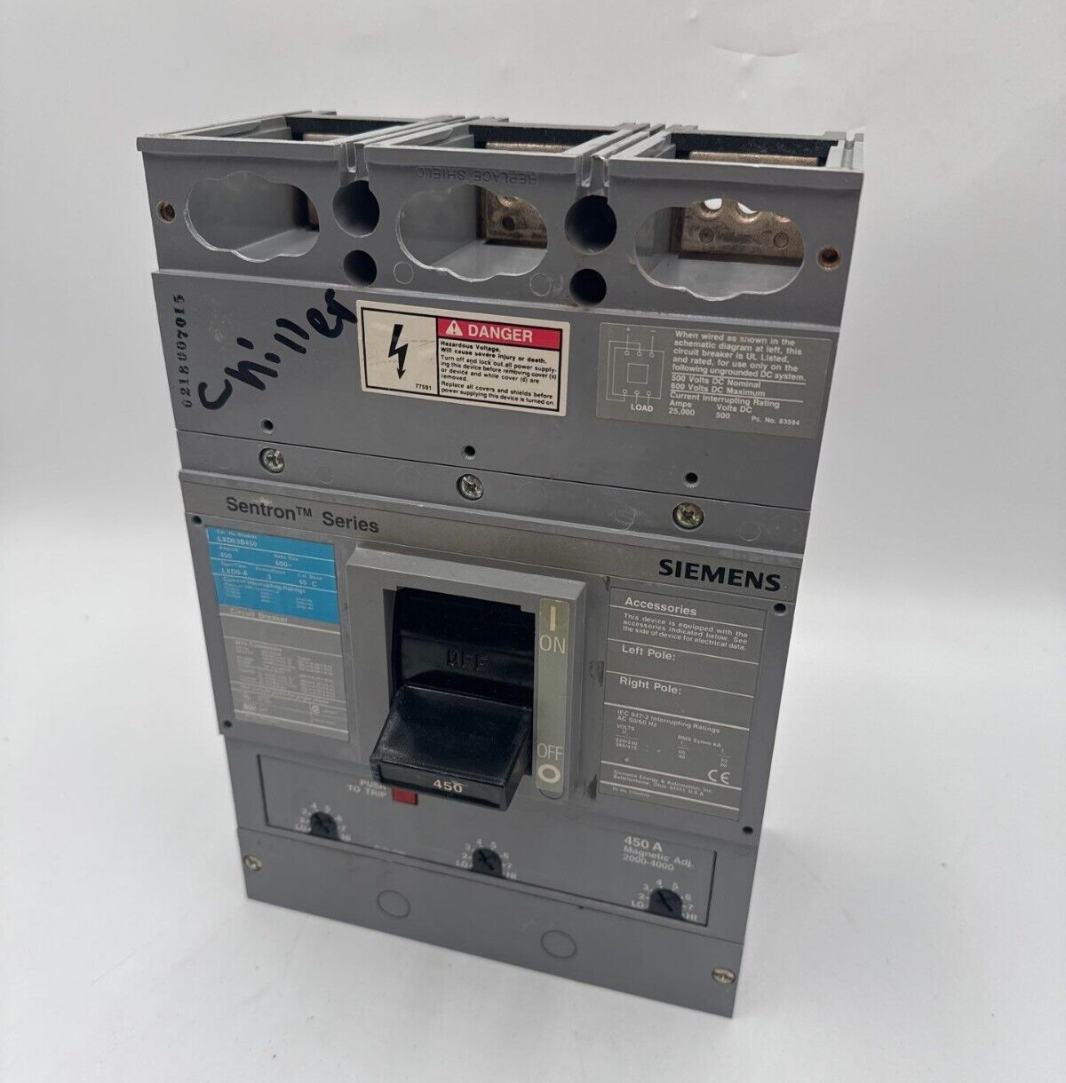 Siemens LXD63B450 Used