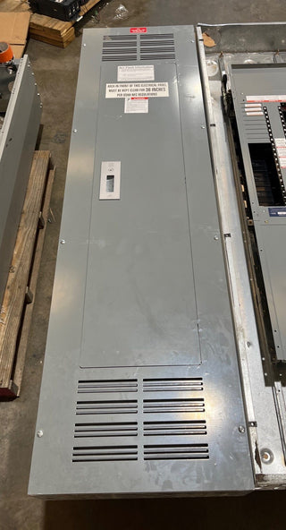 Square D NQOD442L400TFL Panelboard 400A 208/120V 4W 3PH 42 Cir MLO Panel 400 Amp Used