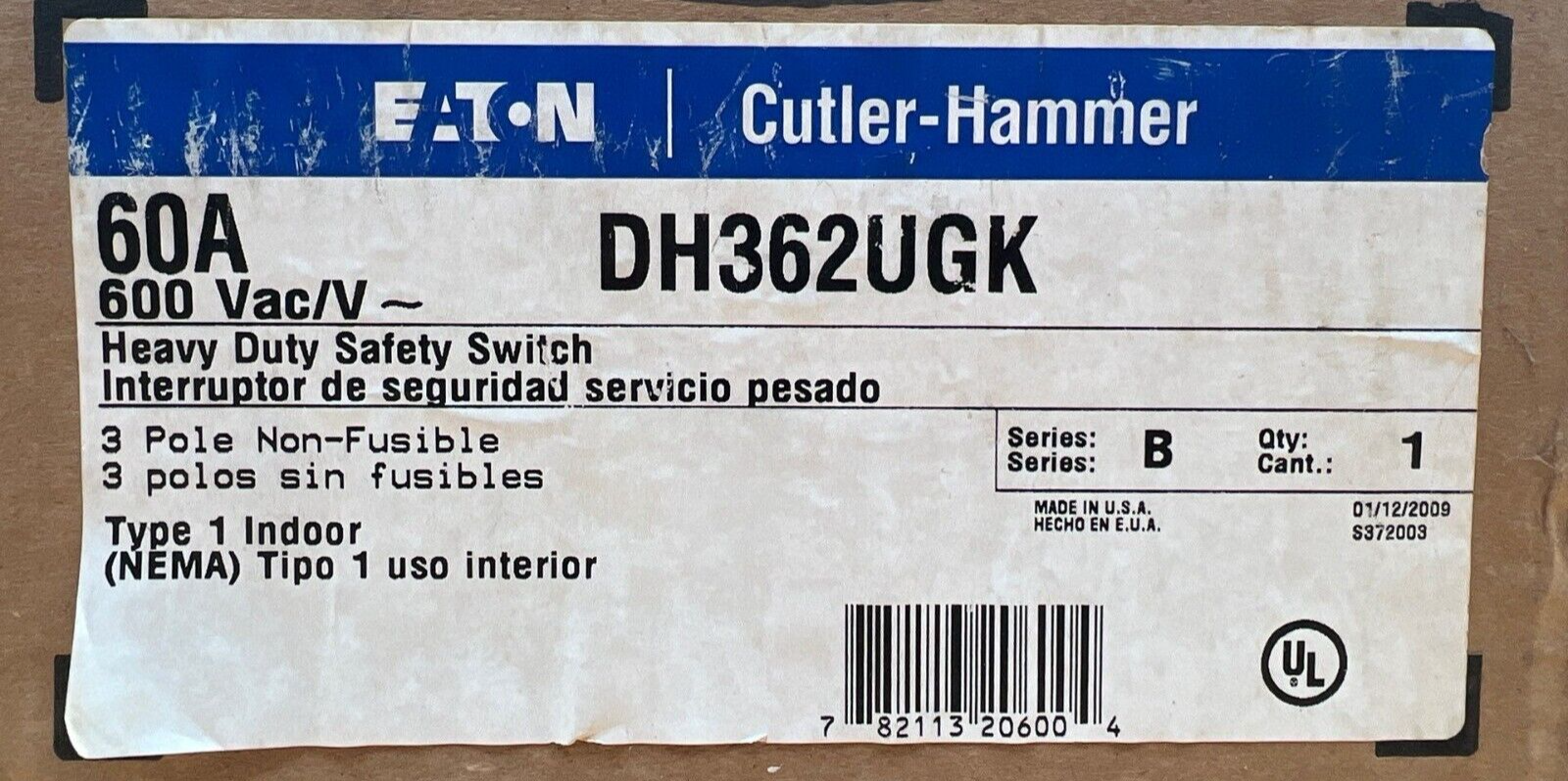 Eaton DH362UGK