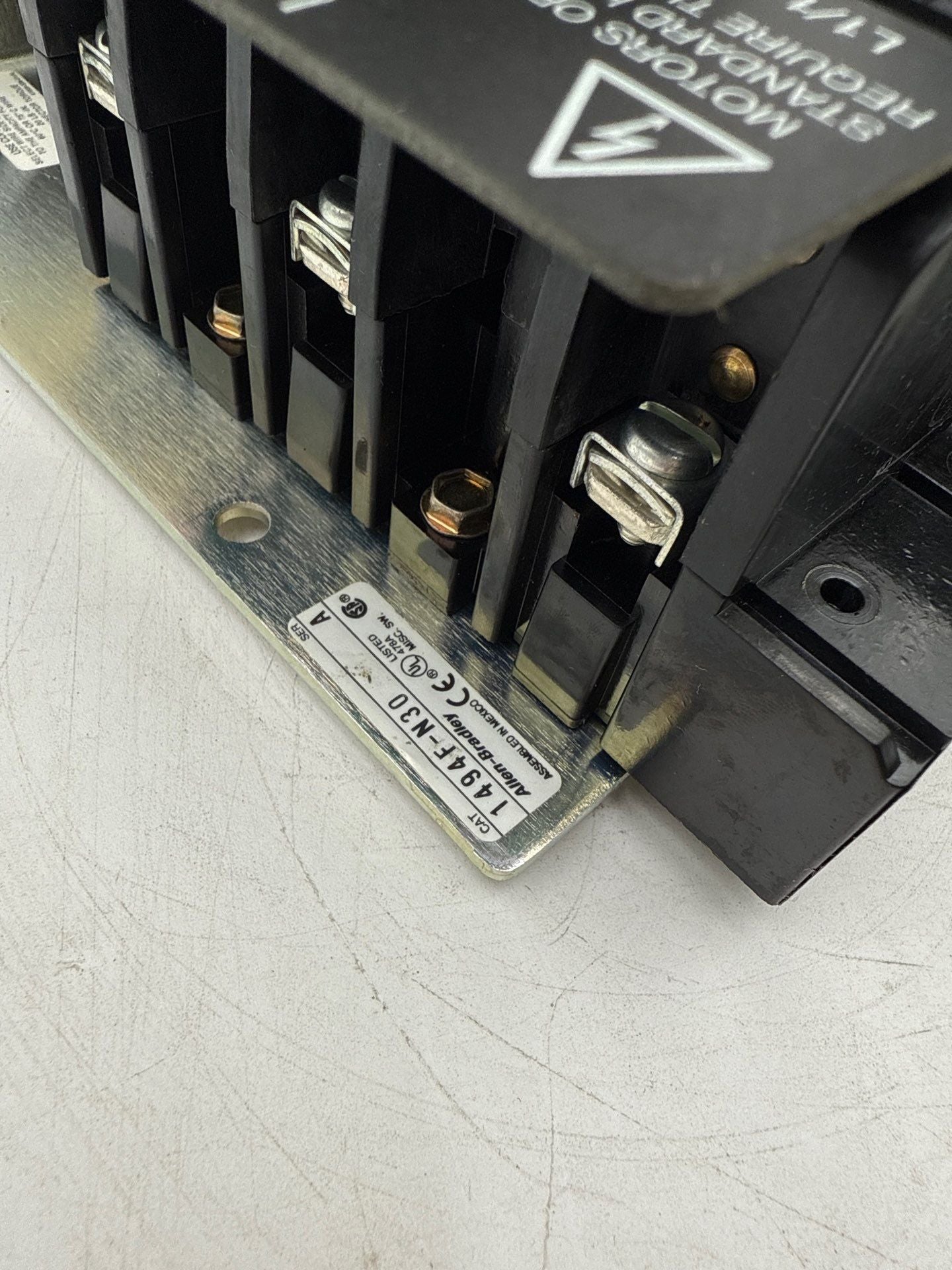 Allen Bradley 1494F-N30 Disconnect Switch 30A SER A 1494FN30 30 Amp New