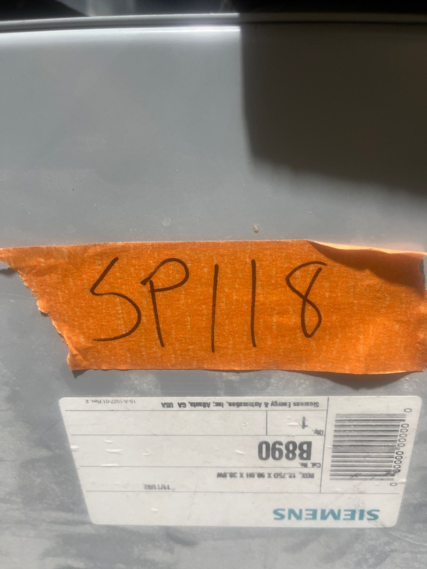 Siemens S5E90ML800ATS S5 Panelboard 800A 480/277V 3PH 4W MLO Indoor Encl B890 Box Used