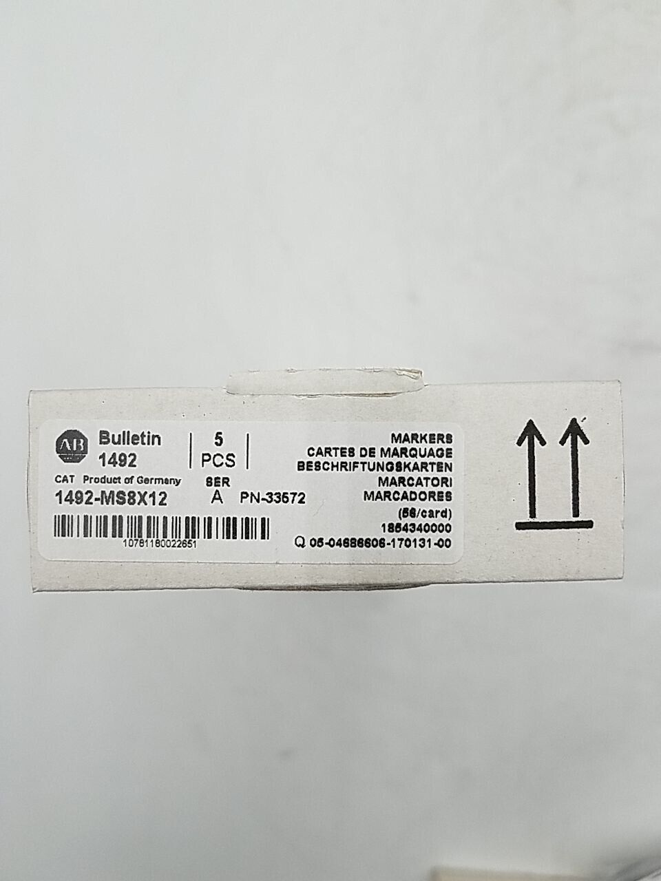 Allen-Bradley 1492-MS8X12 New