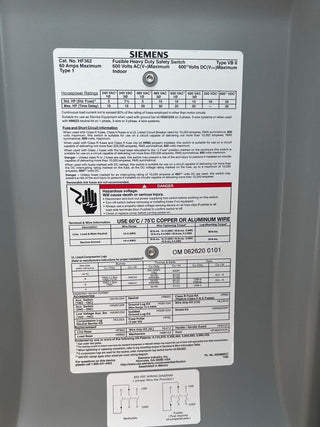 Siemens HF362 New