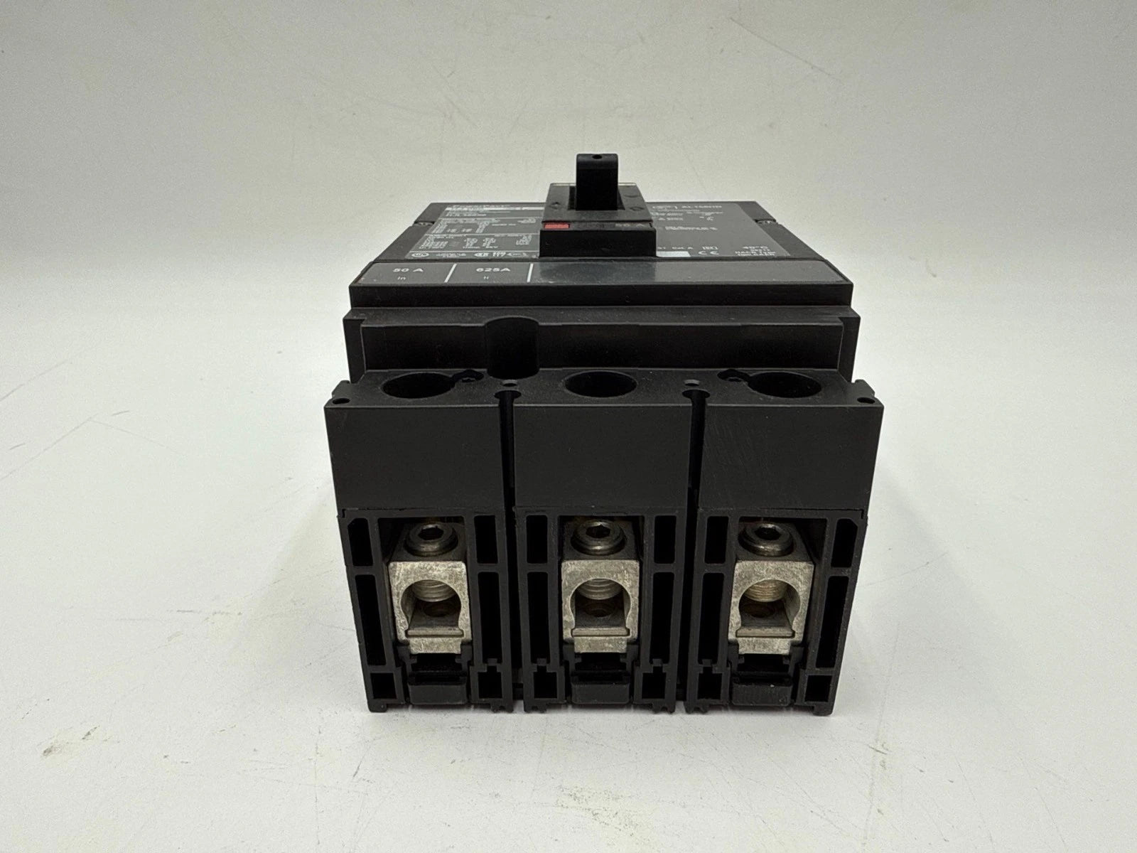 Square D HJL36050 Circuit Breaker 50A 3P 600V 3PH HJL 50 Amp 3 Pole PowerPact HJ