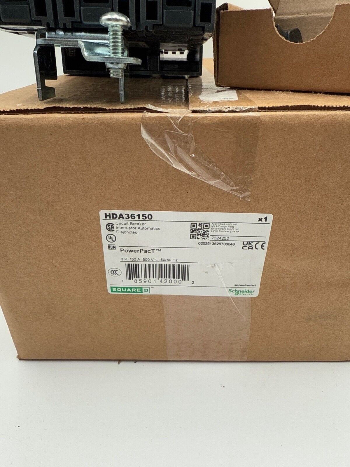 Square D HDA36150 New