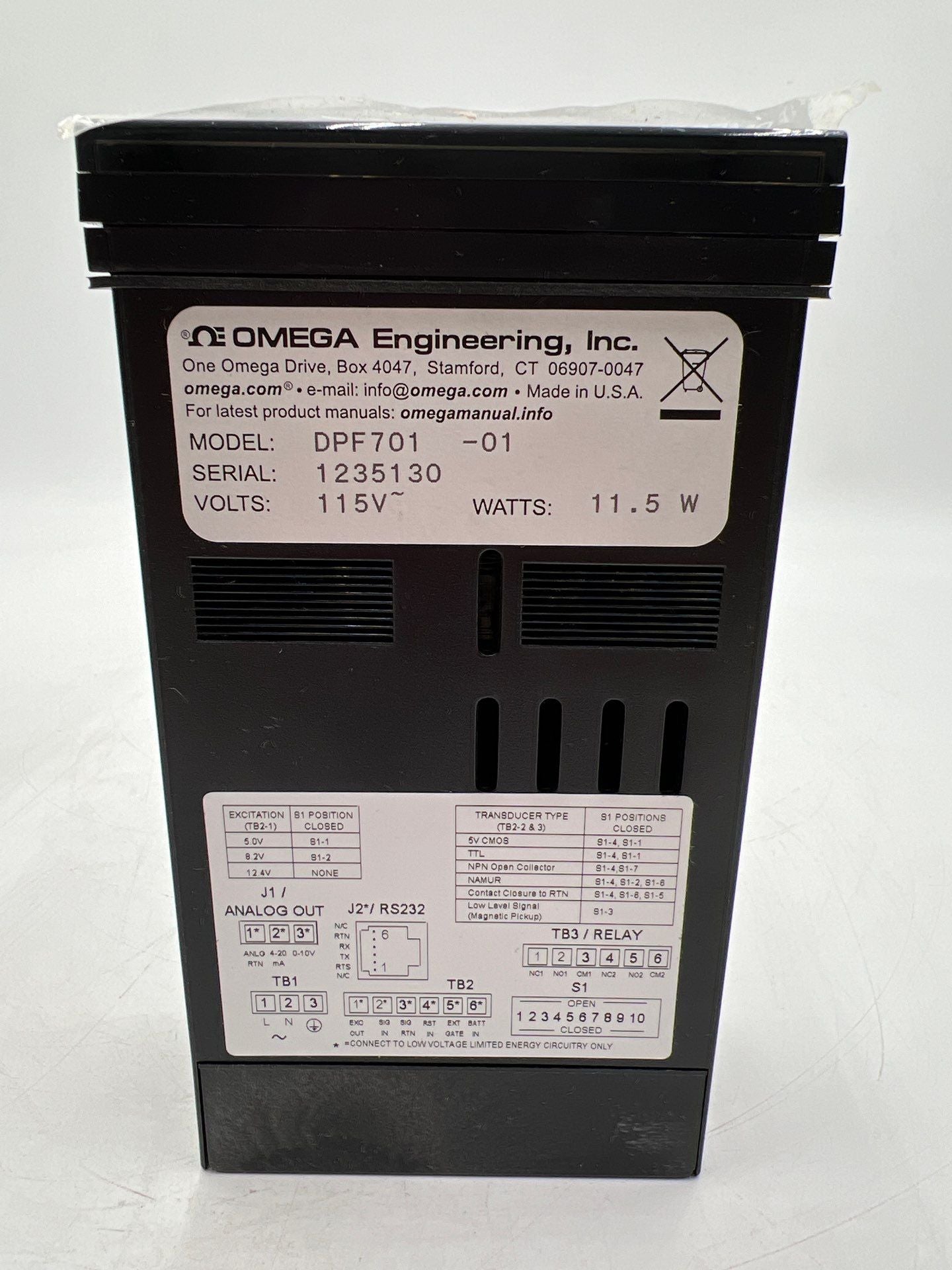 Omega DPF701-01 New