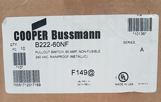 Eaton B222-60NF New