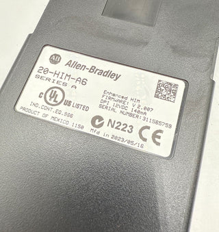 Allen-Bradley 20-HIM-A6 Enhanced HIM Keypad Series A 12VDC 140mA Used
