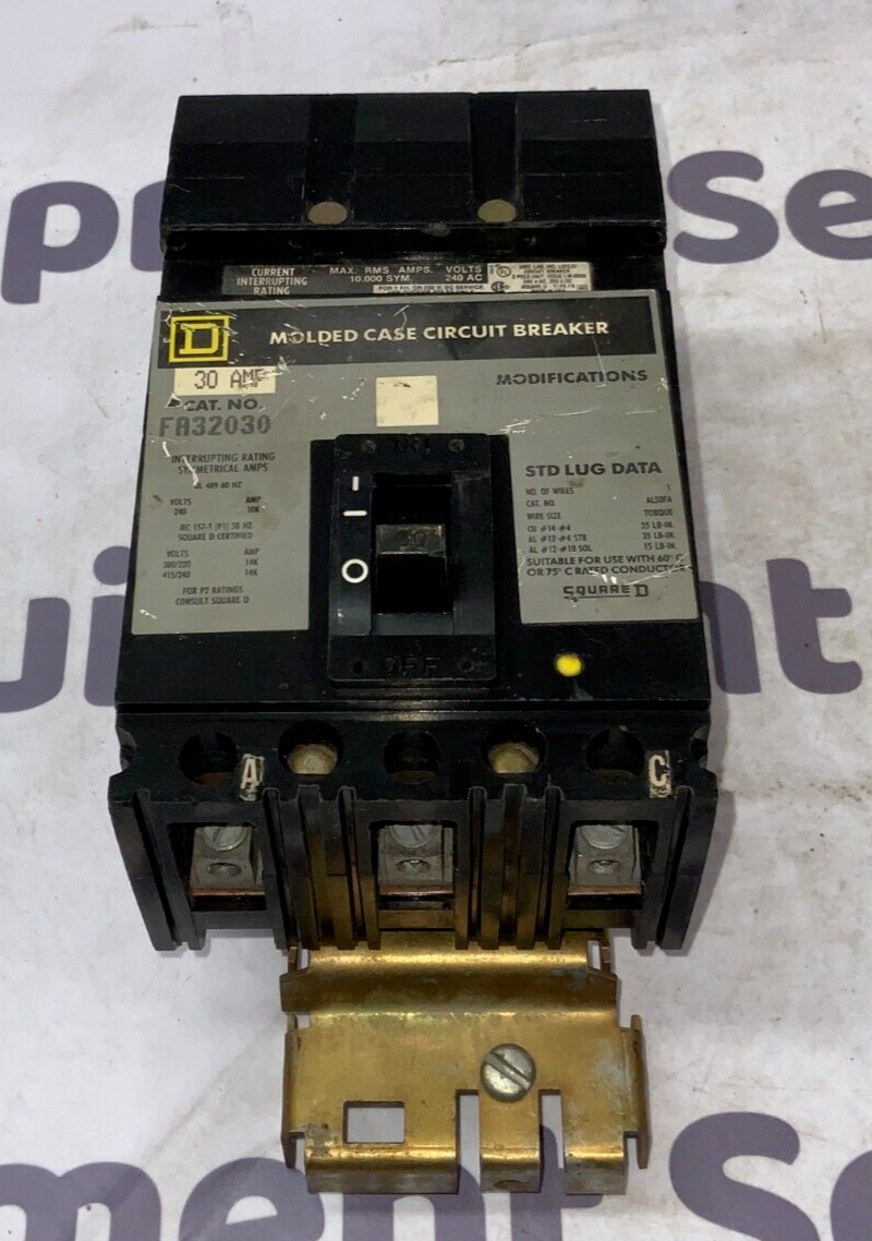 Square D FA32030 Used