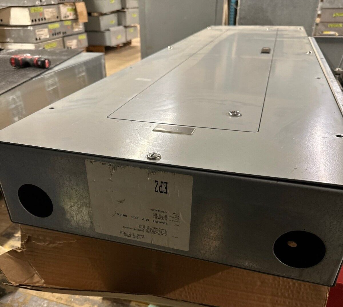 Cutler Hammer PRL1A Panelboard 250A 120/208V 3PH 4W 42Cir Indoor Encl MCB JD3250 P126 Used