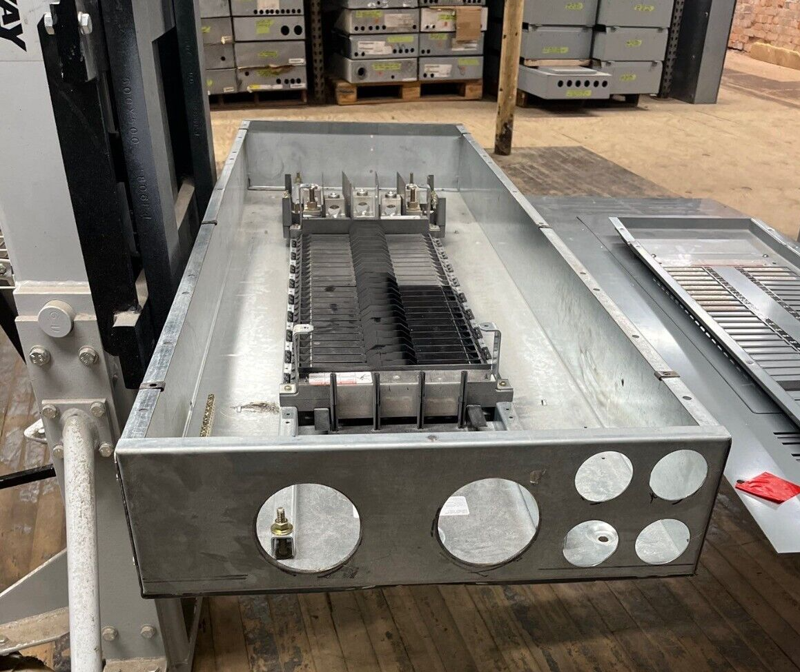 Square D NF Panelboard 600A 480Y/277V 3PH 4W MLO 54 Circuit Main Lug Indoor Encl P560 Used