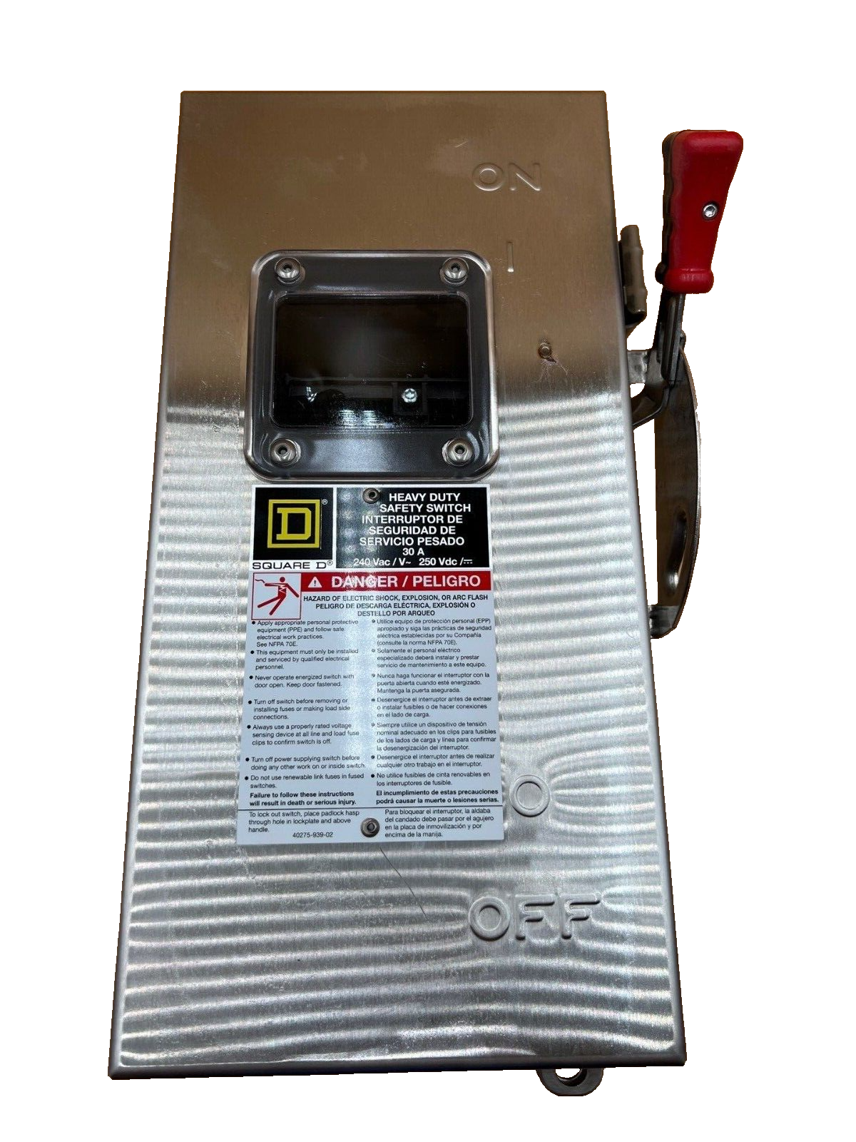 Square D H221NDS New