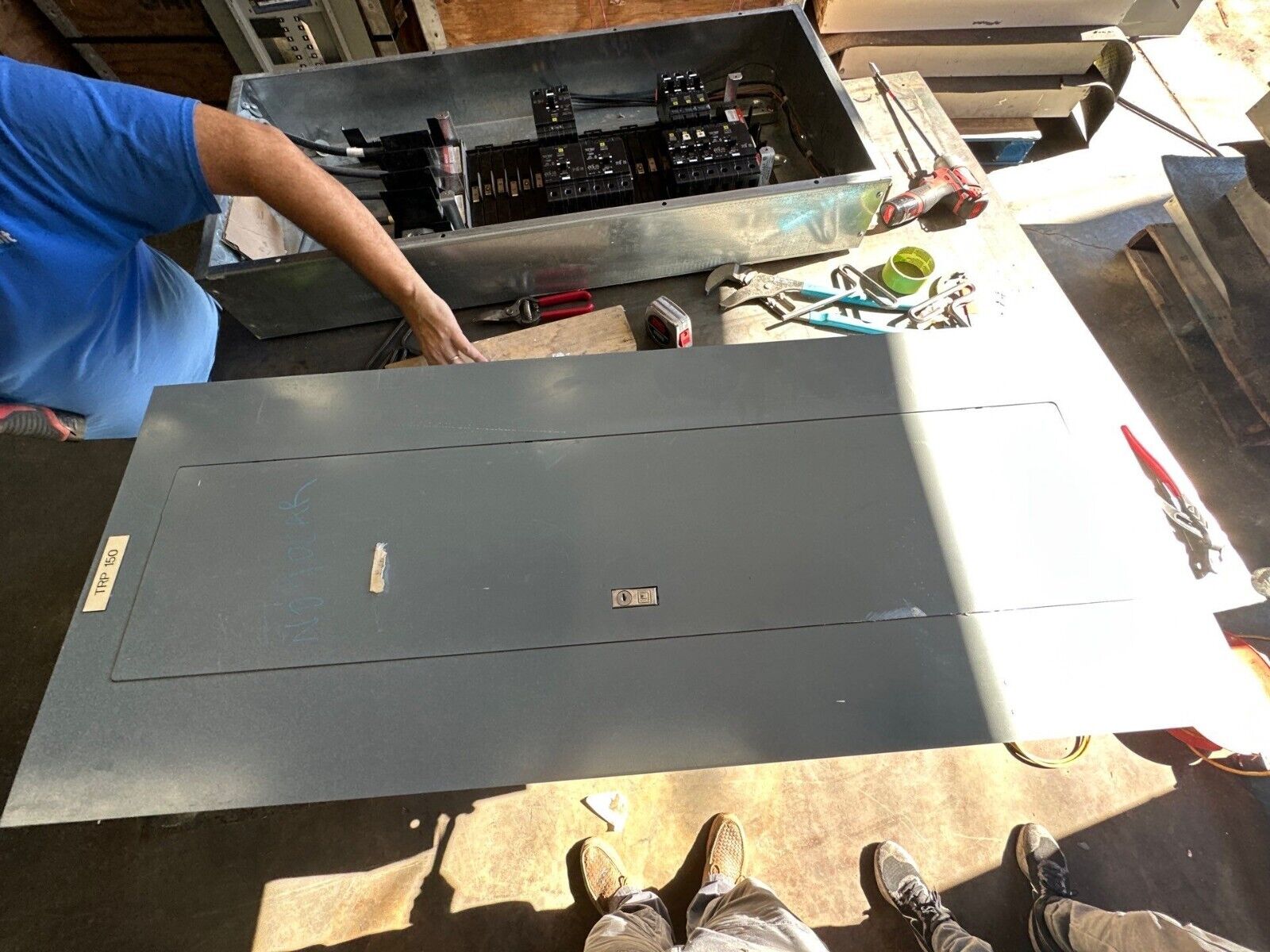 Square D NQOD442M225 Panelboard NQOD 225A 208/120V 3PH 4W MCB 42 Cir Indoor Encl P331 Used