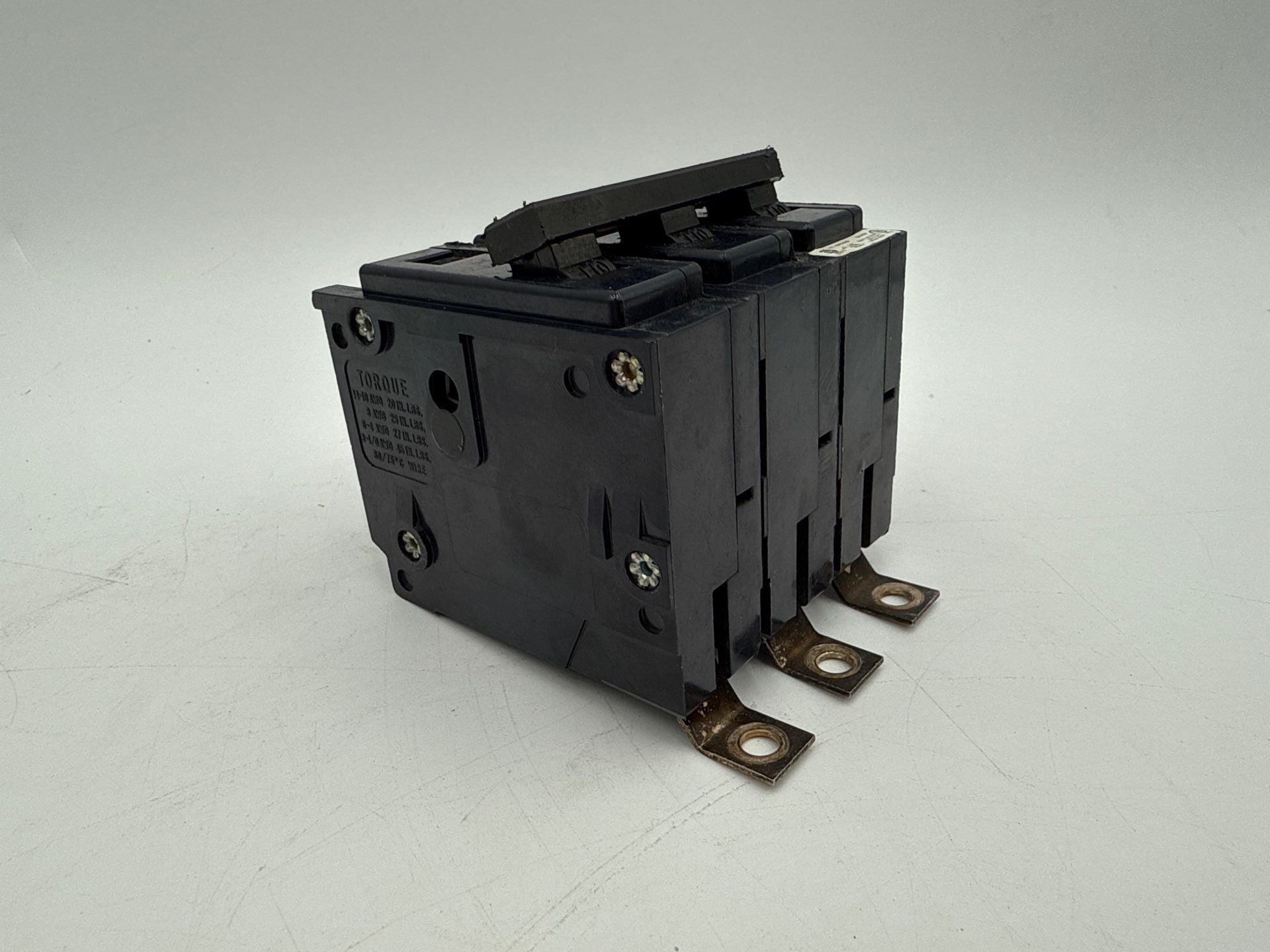 Eaton BAB3090H Circuit Breaker 90A 3P 240V BAB 90 Amp 3 Pole Bolt On 3PH BA390 Used