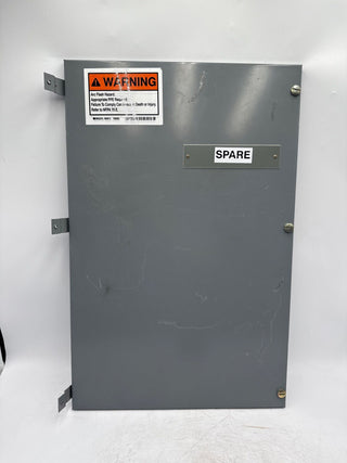 Square D Model 6 24" MCC Blank Door Motor Control Center Space Used