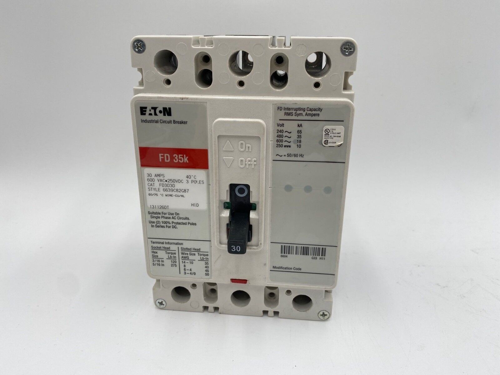 Eaton FD3030