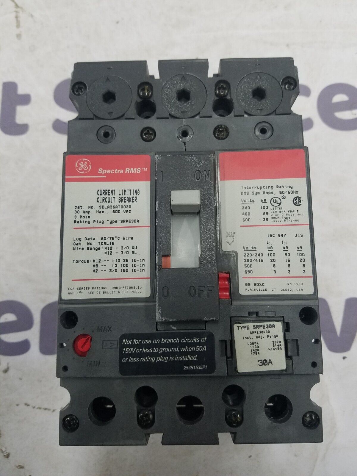 GE SELA36AT0030 Used