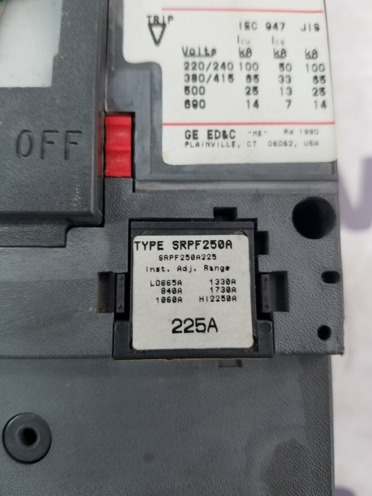 GE SFLA36AT0250 Used