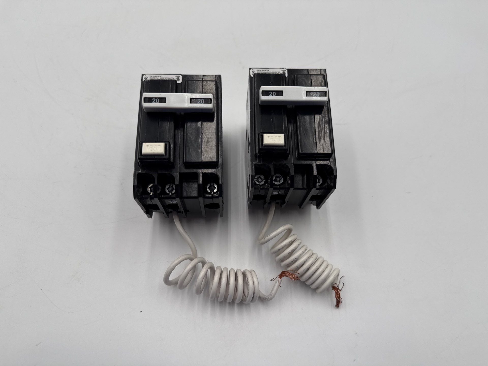 Eaton QBGFT2020 Circuit Breaker 20A 2P 120/240V Ground Fault GFI 20 Amp 2 Pole New