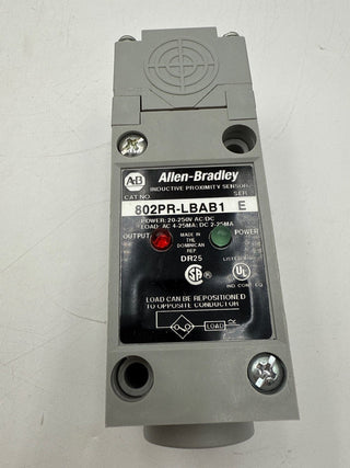 Allen Bradley 802PR-LBAB1 Ser E Self Contained Proximity Switch 20-250V 1/2-14NPT New
